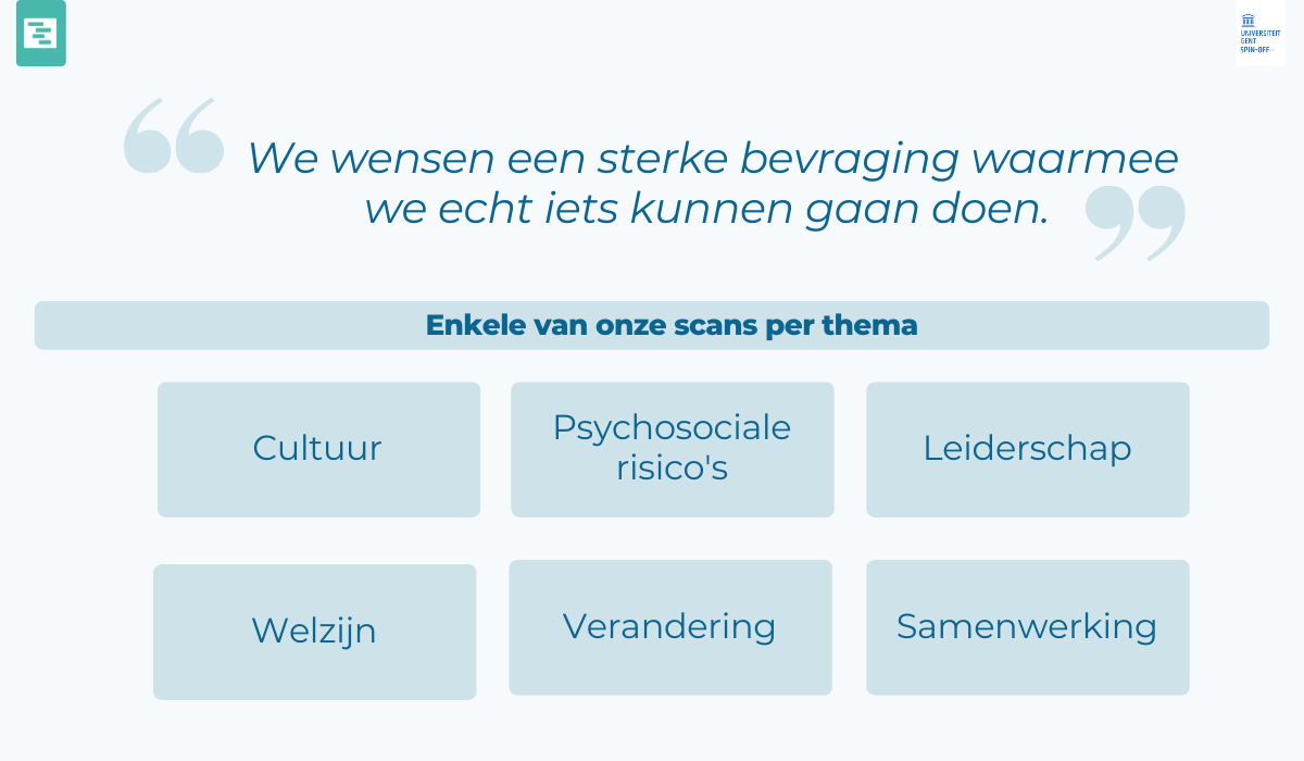 Impetus Academy - bevraging op maat